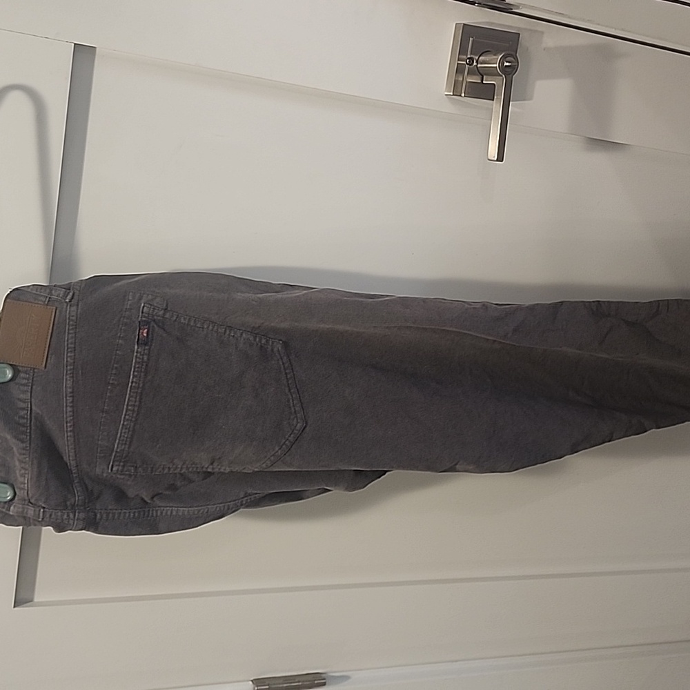38 Faherty cords - charcoal